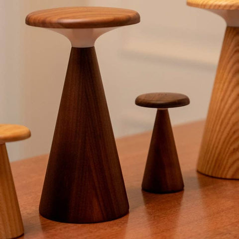 Sylva Table Lamp - Walnut