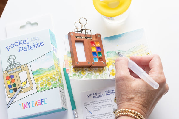 Tiny Easel: Pocket Palette - A studio on the go