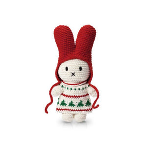 Miffy in a Christmas Dress