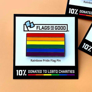 Rainbow Pride Flag Enamel Pin