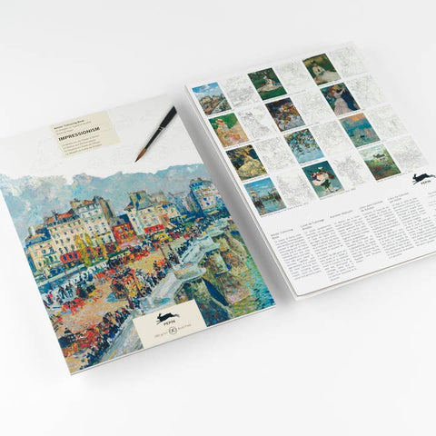 Impressionism Artists' Coloring Book