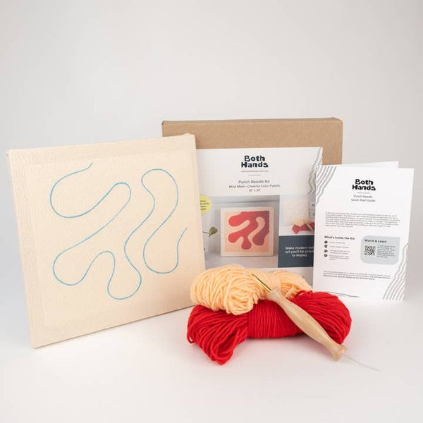 "Mind Meld" - Beginner Punch Needle Kit - Cheerful