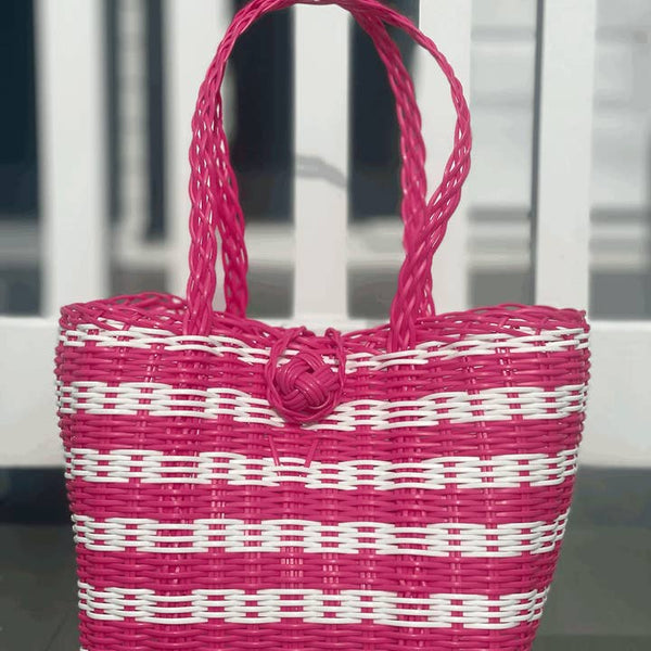 Market Bag - Berry Basket - Hot Pink