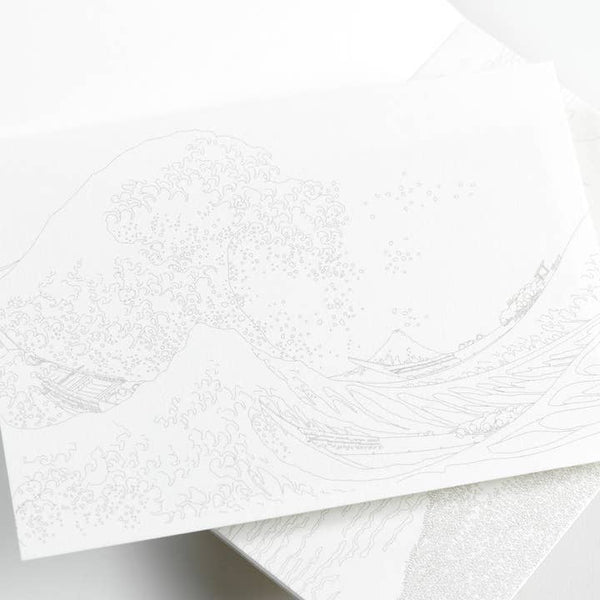 Japan Watercolor Postcard Book