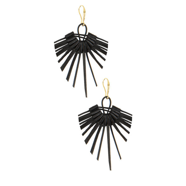 Kite Earrings - Black