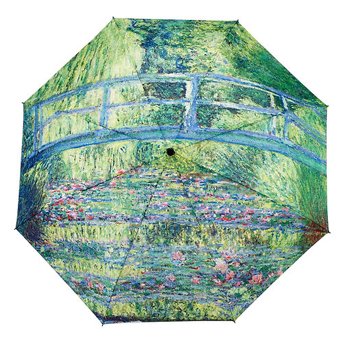 Folding Umbrella - Monet Japanese Bridge