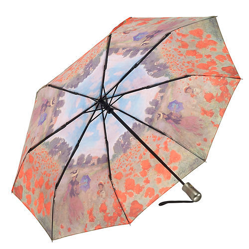 Folding Umbrella - Monet Poppy Field