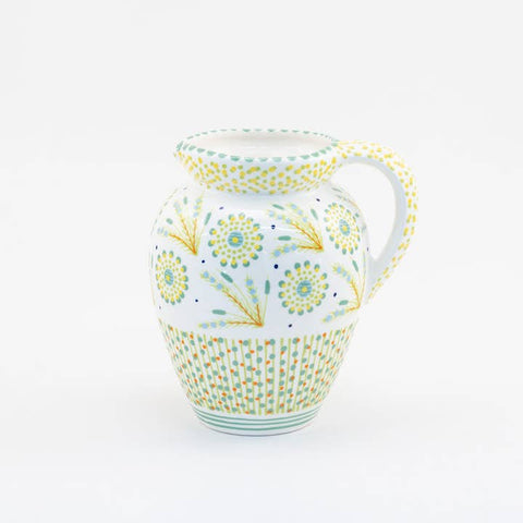 Ceramic Water Jug - White