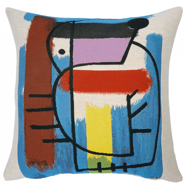 Miro Pillow: Seated Woman - 1931