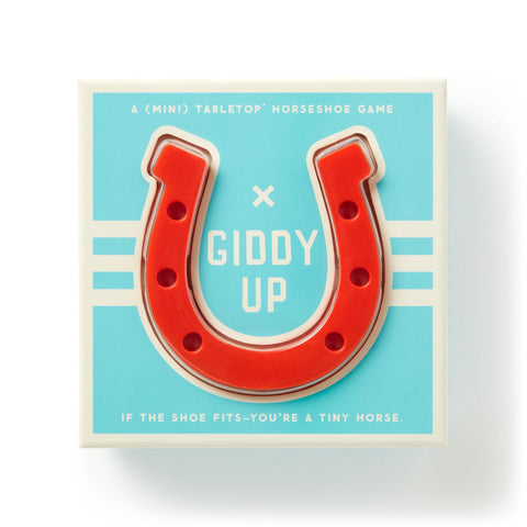 Giddy Up - A Mini Tabletop Horseshoe Game