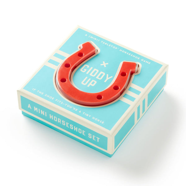 Giddy Up - A Mini Tabletop Horseshoe Game