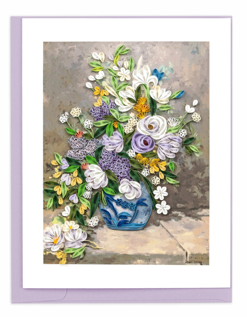Quilled - Spring Bouquet Notecard