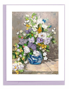 Quilled - Spring Bouquet Notecard