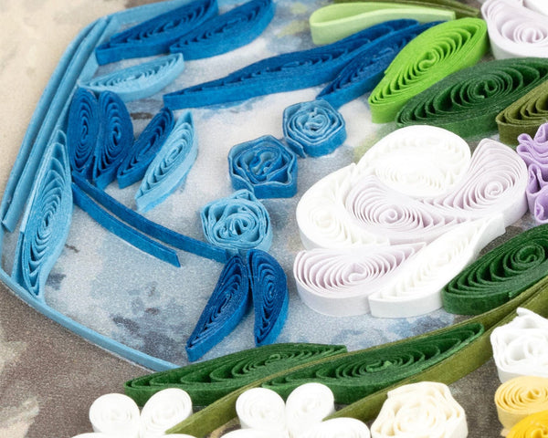 Quilled - Spring Bouquet Notecard