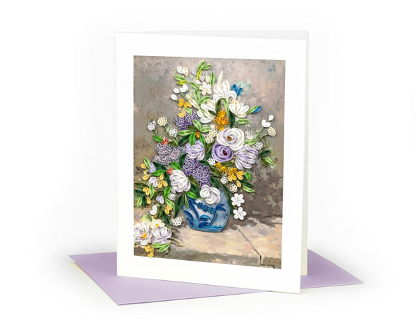 Quilled - Spring Bouquet Notecard