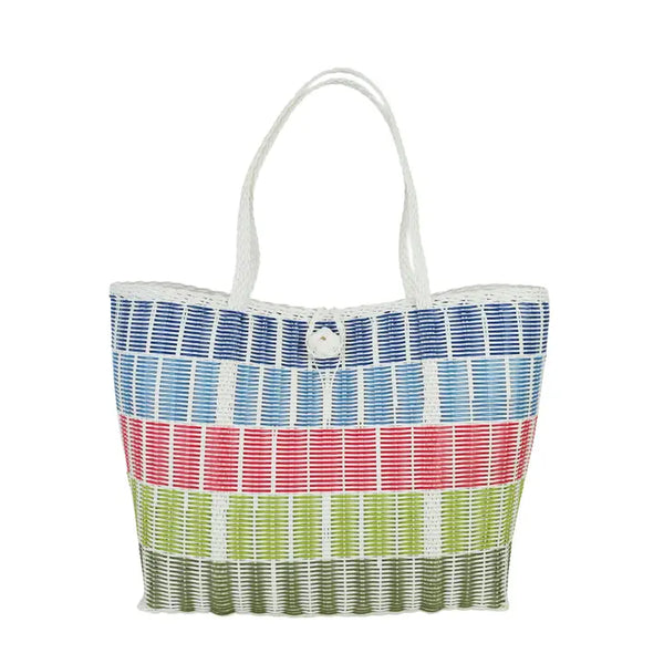 Market Bag - White Hopper - Medium