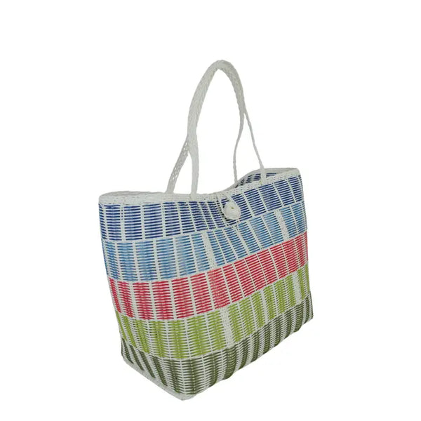 Market Bag - White Hopper - Medium