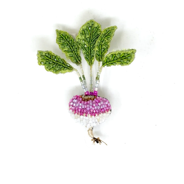 Brooch: Turnip