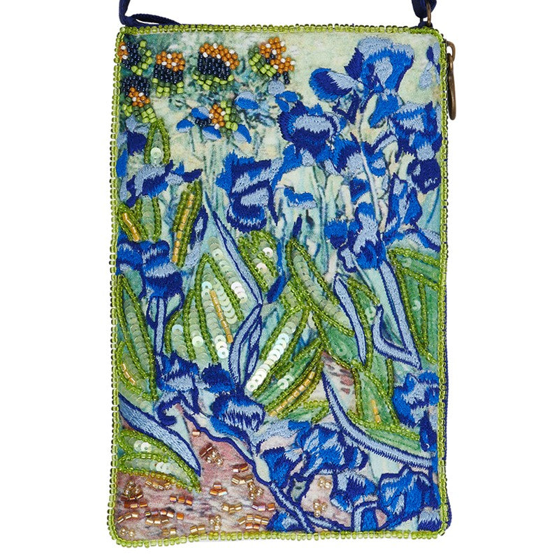 Club Bag: Blue Irises