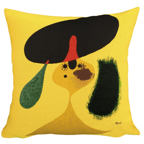 Miro Pillow: Portrait of a Young Girl - 1935