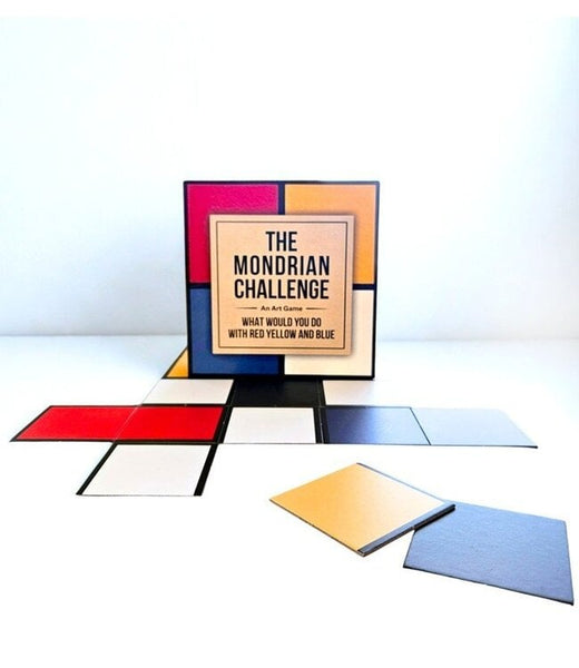 The Mondrian Challenge: An Art Game: What Would You Do with Red, Yellow and Blue