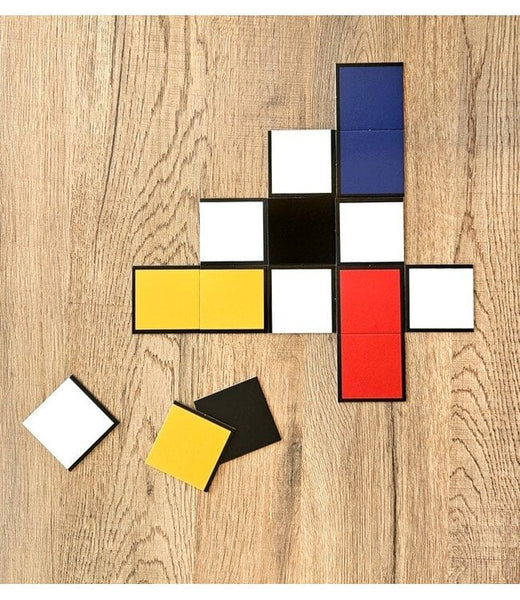 The Mondrian Challenge: An Art Game: What Would You Do with Red, Yellow and Blue