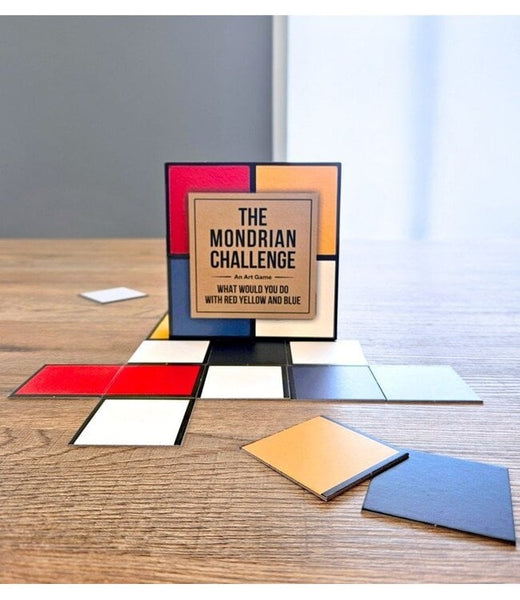 The Mondrian Challenge: An Art Game: What Would You Do with Red, Yellow and Blue
