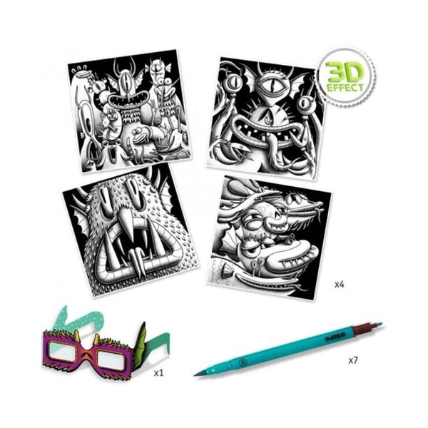 3d Colouring - Funny Freaks
