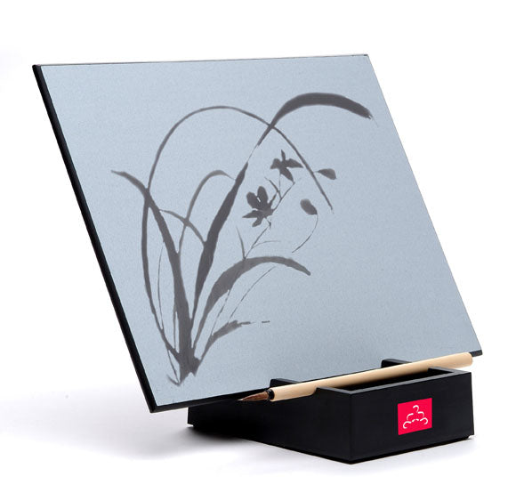 drying board, paint brush, art supply, Zen mindfulness art