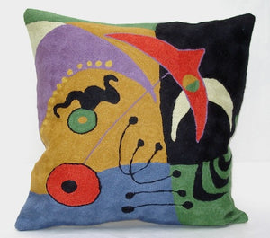 Miro Inspired #12 Space Pillow