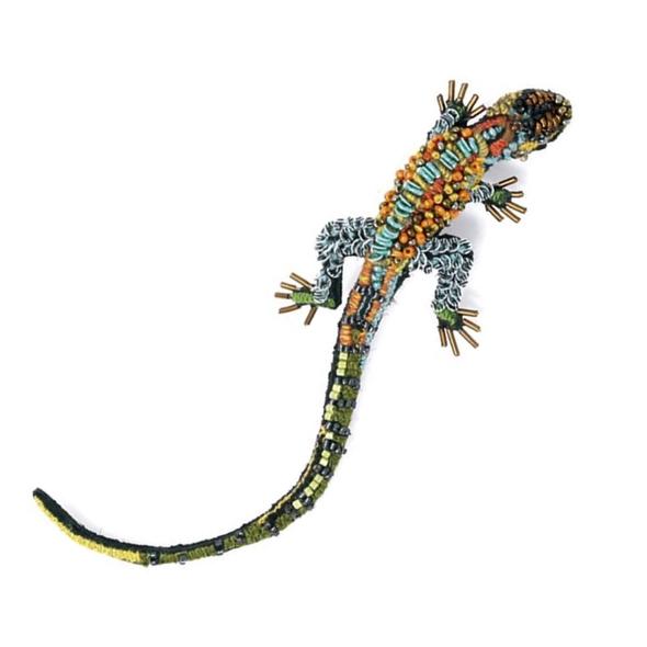 Caiman Lizard Pin